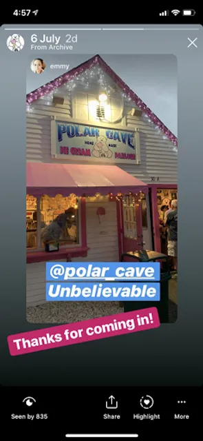 Polar Cave Ice Cream Parlour