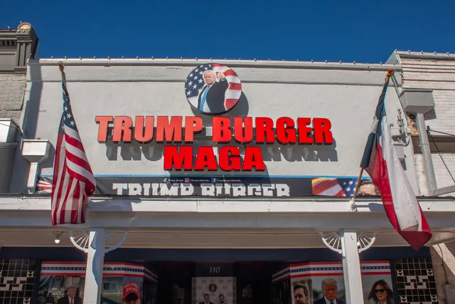 Trump Burger MAGA of Flatonia