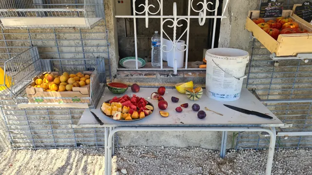 Magasin de fruits frais