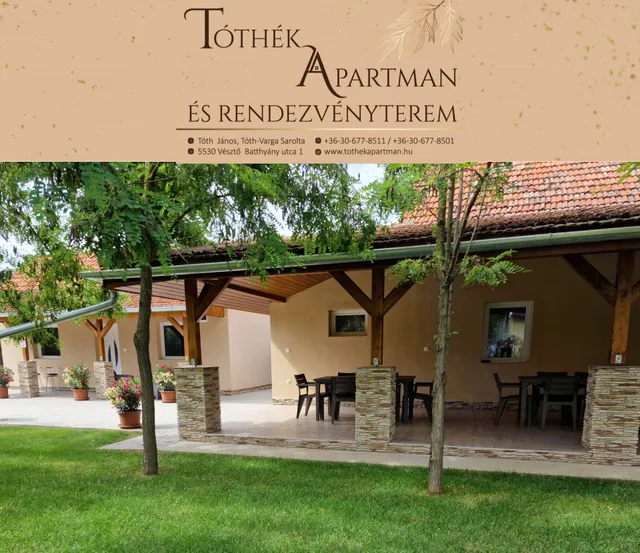 Tóthék Apartman és Rendezvényterem
