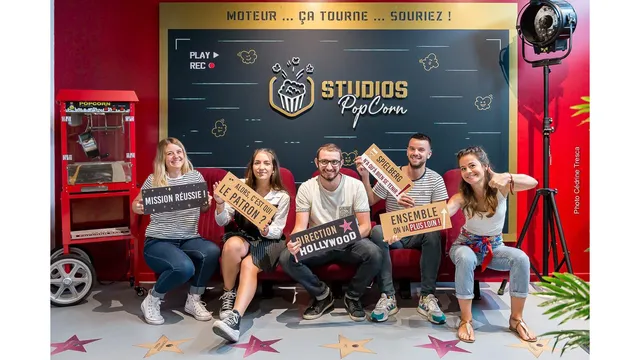 Studios Popcorn Escape Game Grenoble - Team Building Grenoble - Voiron - Voreppe - Moirans