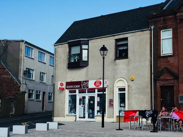 Largs Post Office and Tea in the Square Cafe