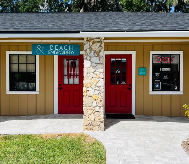 Beach Embroidery