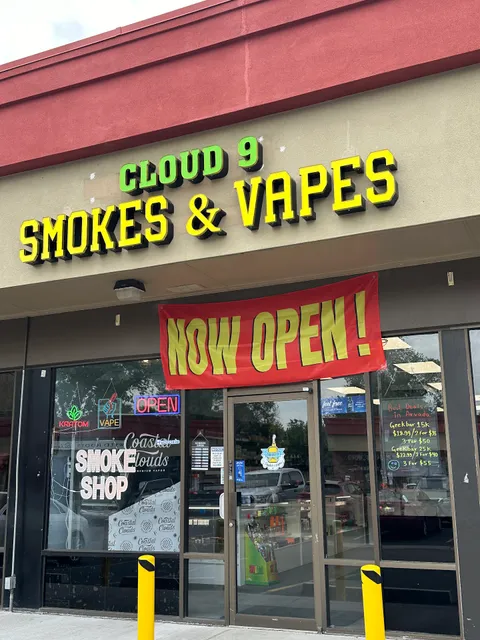 CLOUD 9 SMOKES & VAPES(GeekBar,Vape Shops, Kratom, Feel Free , Hydroxie, Pipes, Bongs, Foger, Vape Juice, Labubu, Whipit)