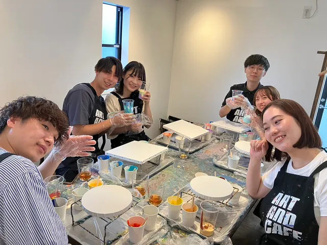 ART AND CAFE Harajuku | Paint & Sip
