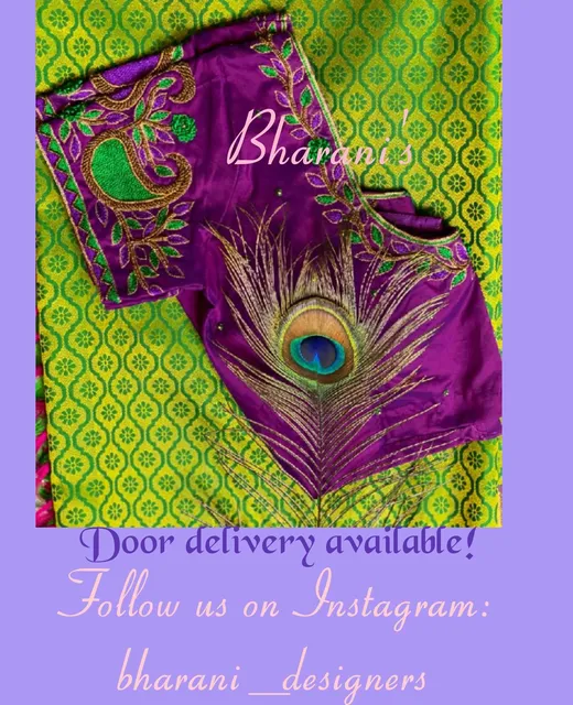 Bharani Designers Ladies Tailor Bridal Blouse Designer