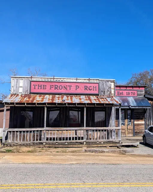 The Newly Renovated Front Porch