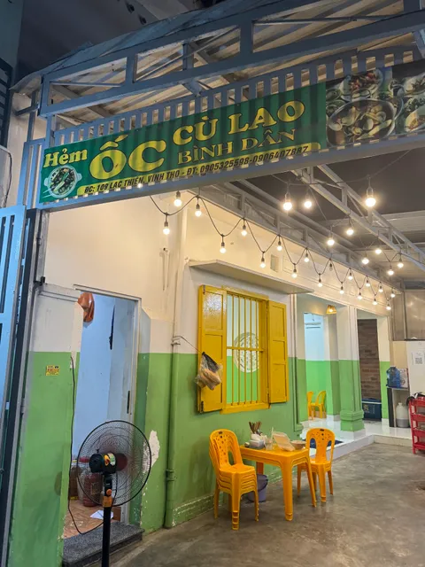 Quán ốc cù lao bình dân