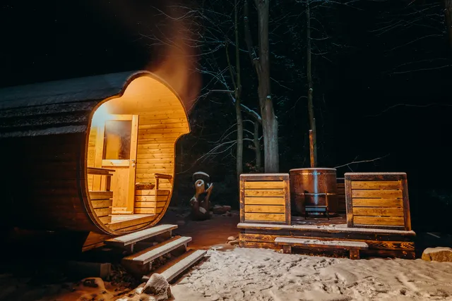 Penzion Račí údolí + kemp, sauny a wellness