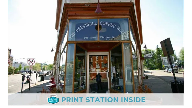 PrintWithMe Print Kiosk at Peekskill Coffee House