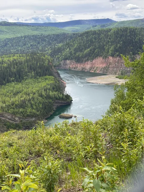 W.A.C. Bennett Dam View Point