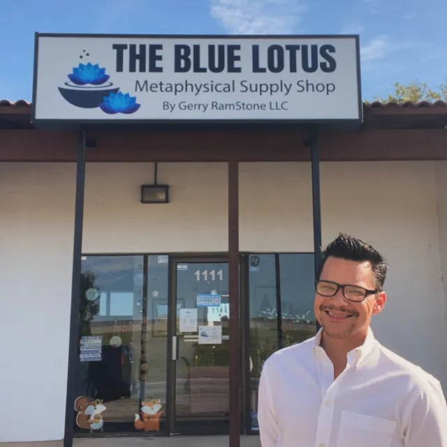 The Blue Lotus by Gerry RamStone LLC