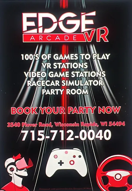 Edge VR Arcade Wisconsin Rapids