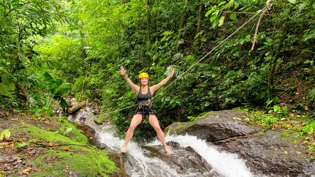 Area 360 canyoning arenal, Rappelling Waterfall Near Arenal