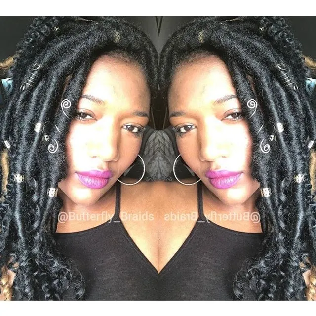 NYC BUTTERFLY BRAIDS HAIR BRAIDING BRAIDER GODDESS LOCS FAUX LOX @BUTTERFLY_BRAIDS