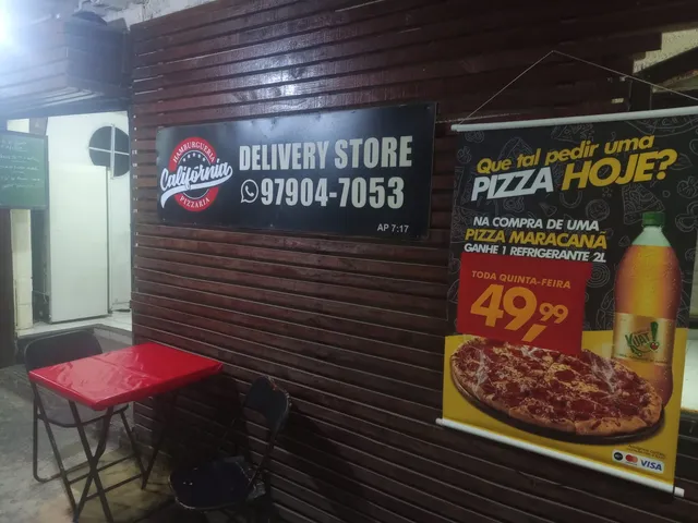 Hamburgueria e Pizzaria California