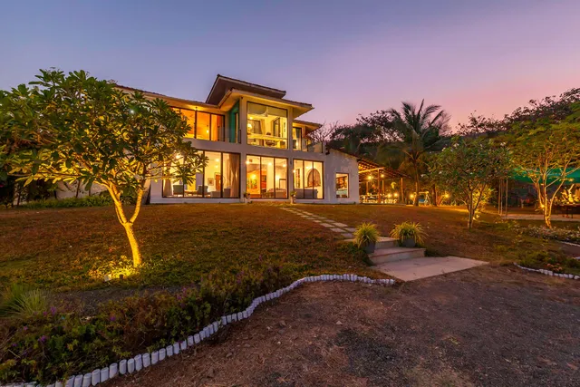 StayVista at House Below The Hill | Premium Villa with Pool in Alibaug