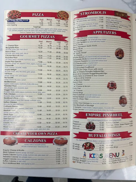 Empire Pizza Saratoga Springs