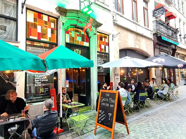 The Green Man Cocktail bar