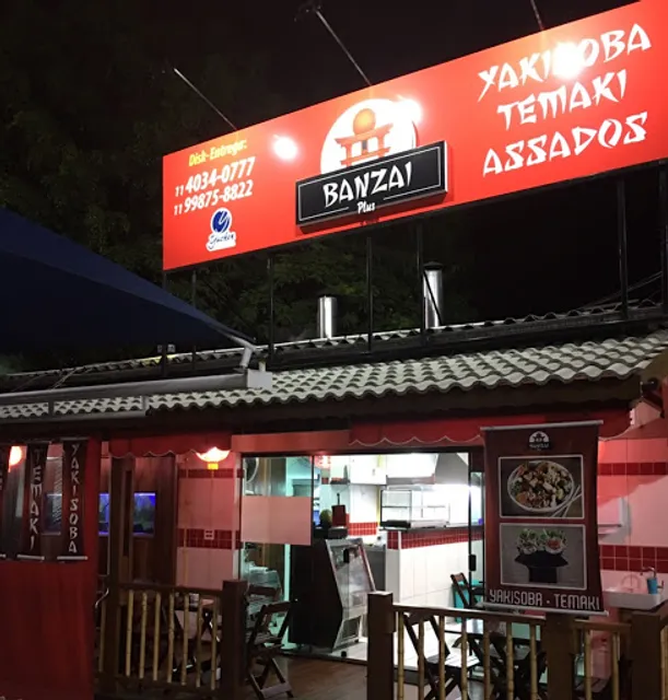Banzai Plus Yakisoba ,Temaki , sushi , porções e drinks
