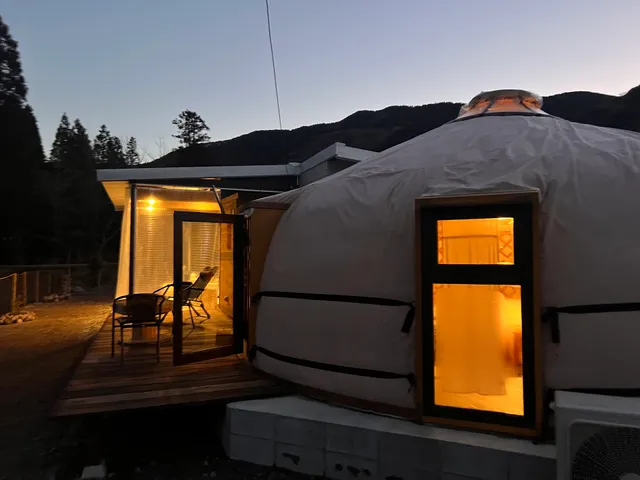 由布院 グランピング 天の庭