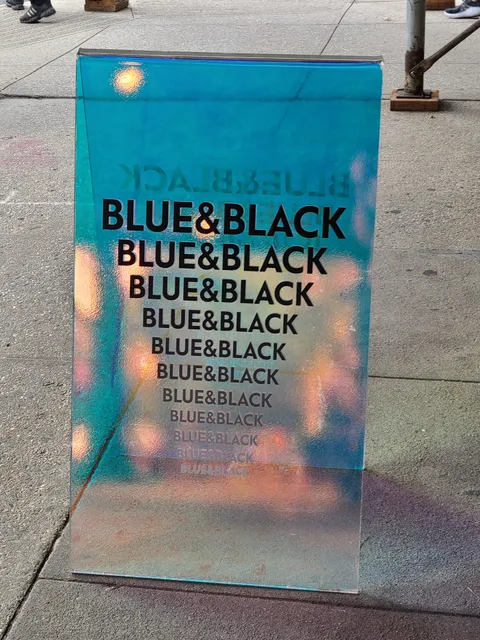 BLUE & BLACK - Carroll Gardens