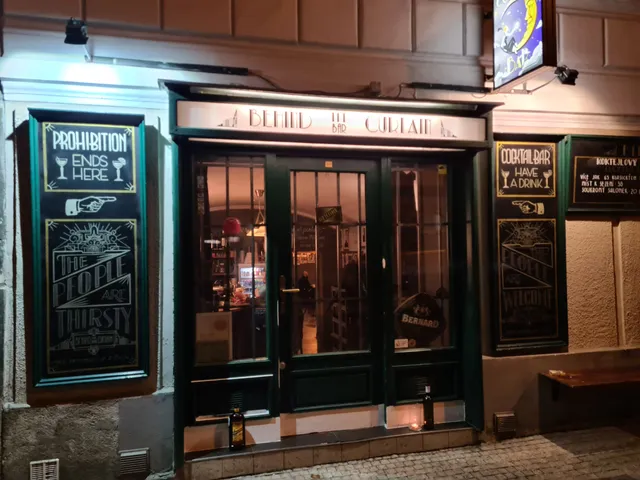 Bar Behind the Curtain