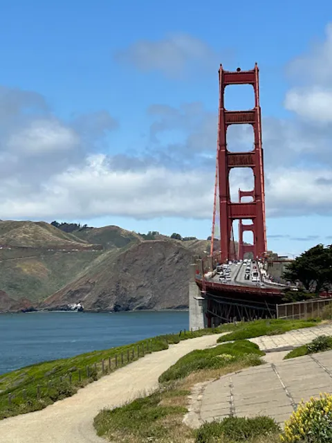 Golden Gate Bridge Rooftop View