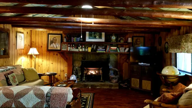 THE LOG CABIN at Bear Creek Cabins in Helen Ga