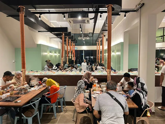Lets Nabe Charcoal Grill & Hotpot, Indera Mahkota 7, Kuantan, Phg ( Halal, A5 Wagyu, BBQ Buffet, Yakiniku and Shabu2)