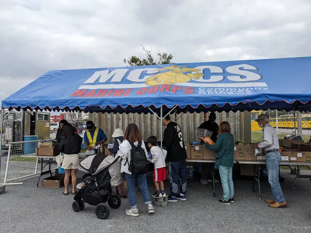 Camp Foster Flea Market Entrance