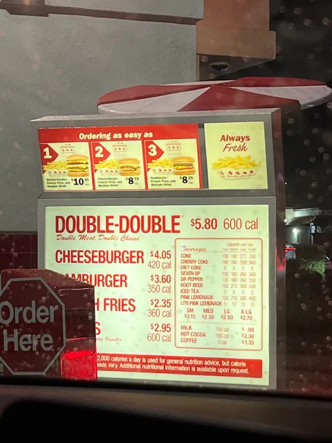In and Out Burgers