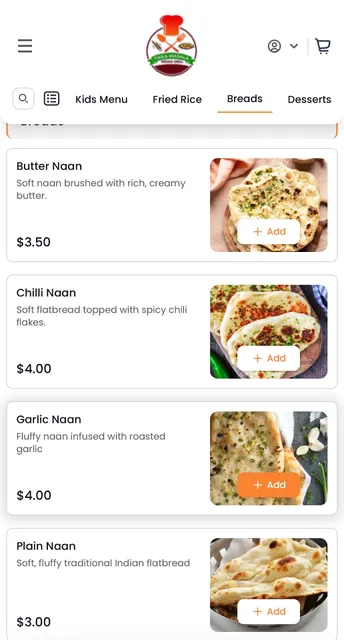 Tikka Masala Indian Grill