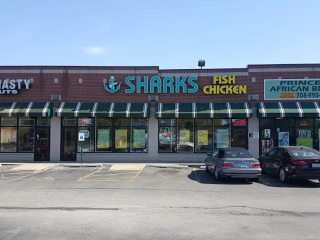 Sharks fish & chicken & steam seafood