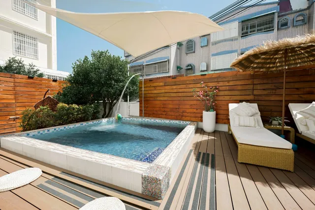 李寓。恆春的家包棟民宿 Lee Home｜一天接待一組｜戲水池｜