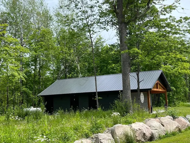 In the woods campground