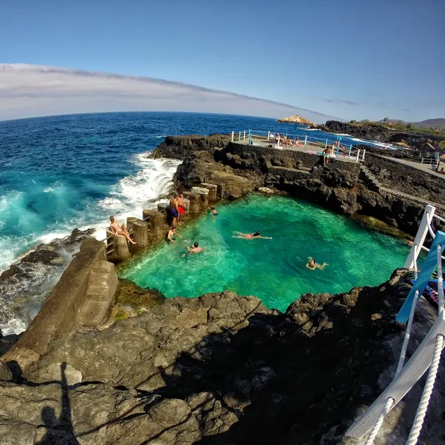 El Charco Azul Piscina Natural