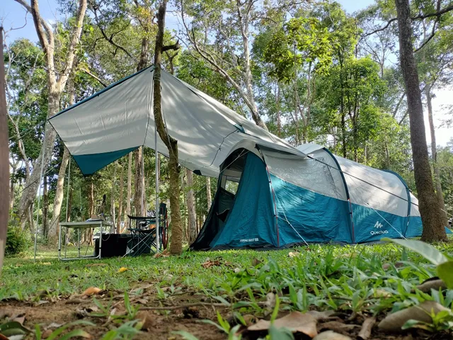 ลานกางเต็นท์ที่ 2 อุทยานแห่งชาติป่าหินงาม