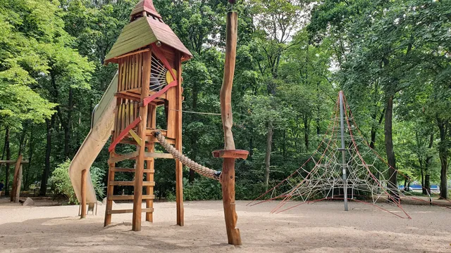 Children's playground by Luise Island