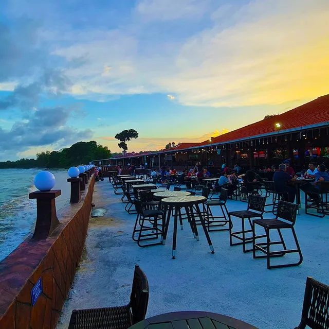 Banana Leaf By Beach at Lotus Spices #LotusBLBB