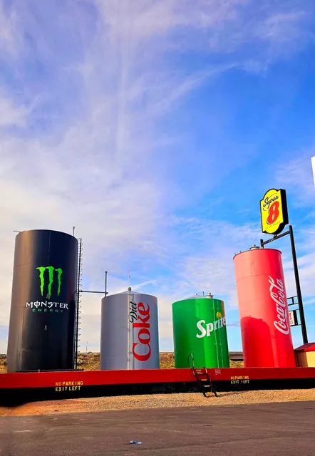 Giant Soda Cans