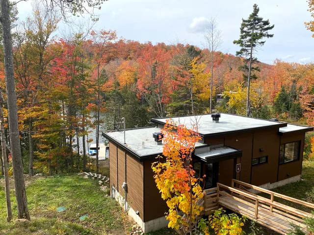 Le Migrateur : Chalet au bord de l'eau