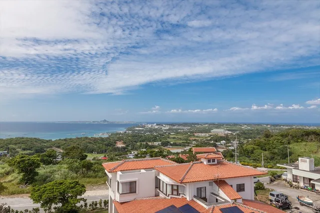 Star of terrace Motobu mountain village