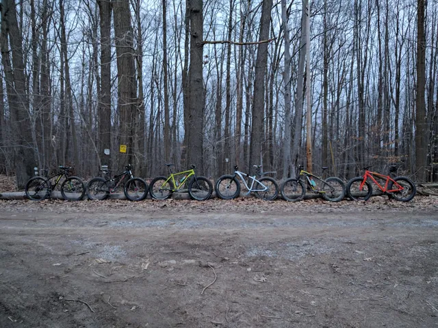 Moraine State Park Mountain Bike Trail