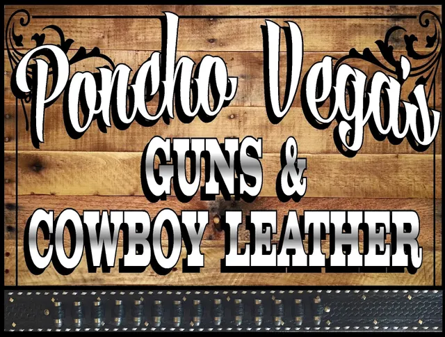 Poncho Vega's Guns and Cowboy Leather
