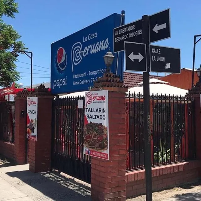 La Casa Peruana Comida. Peruana y Chilena. Hamburguesas. Sanguches. Jugos. Pollos a la brasas