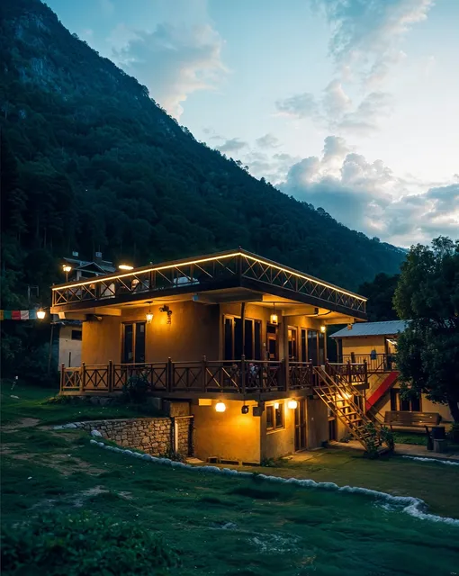Nature's Paradise tirthan - The Pahadi Ghar || Boutique Stay in Tirthan Valley
