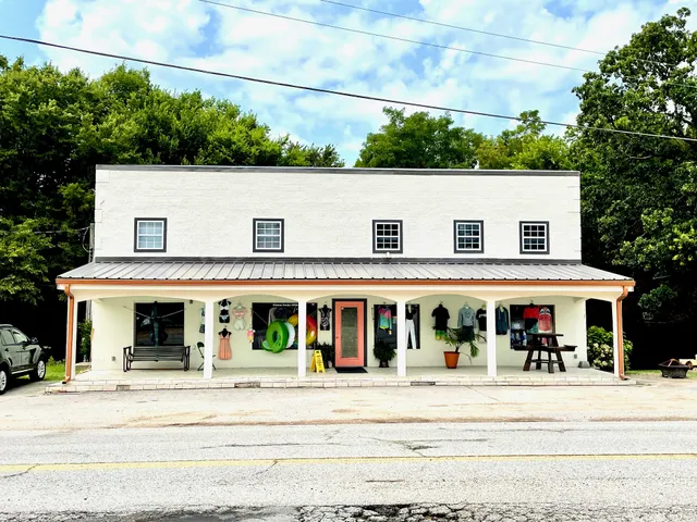 Disney Island Outfitters and Dam Hotel