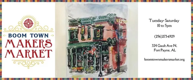 Boom Town Makers Market