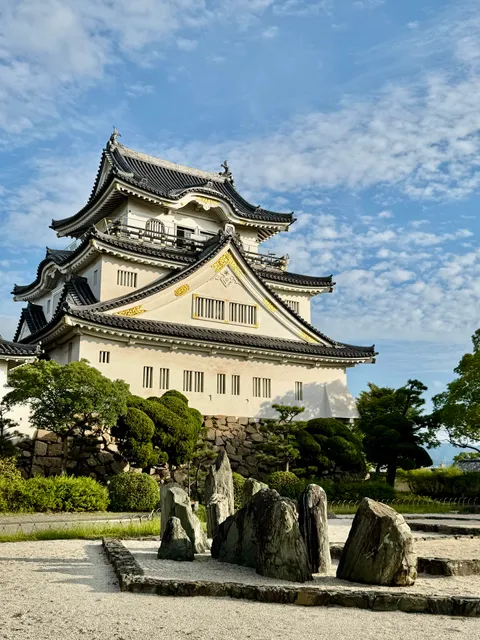 岸和田城庭園 八陣の庭